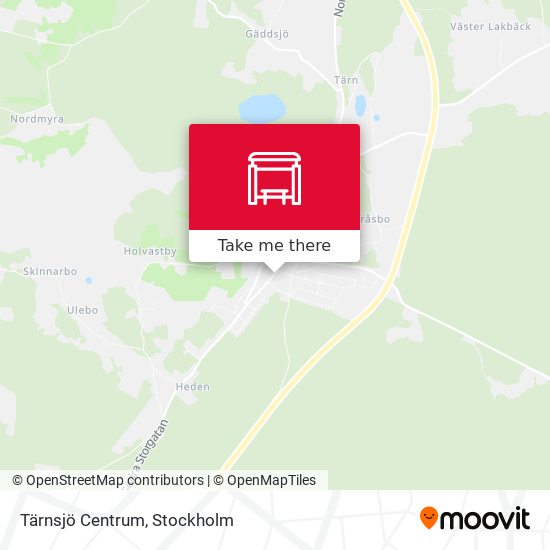 Tärnsjö Centrum map