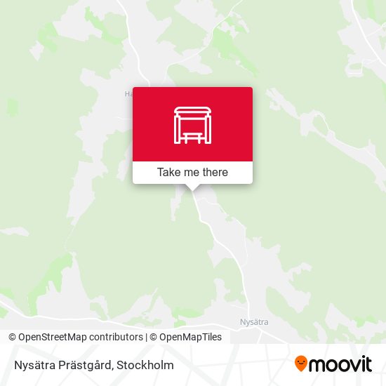 Nysätra Prästgård map
