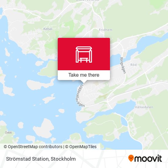 Strömstad Station map