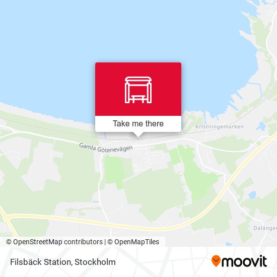 Filsbäck Station map