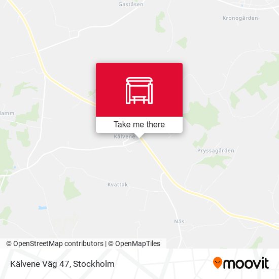 Kälvene Väg 47 map
