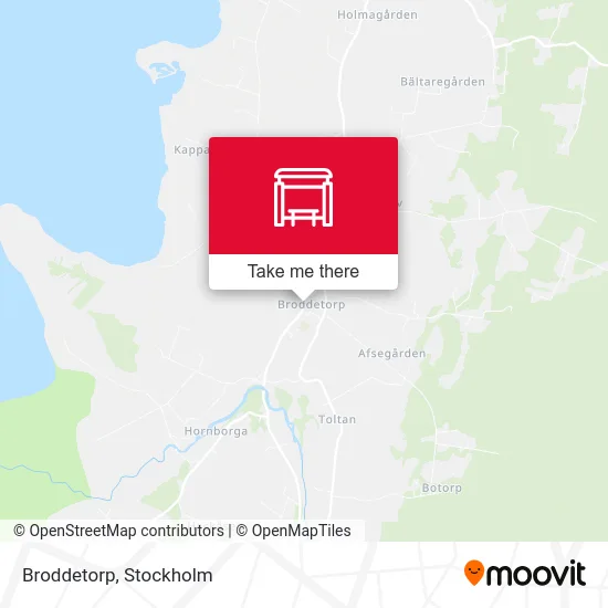 Broddetorp map