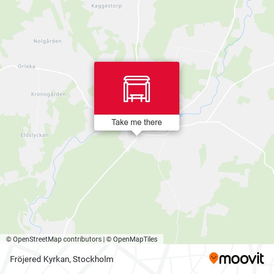 Fröjered Kyrkan map