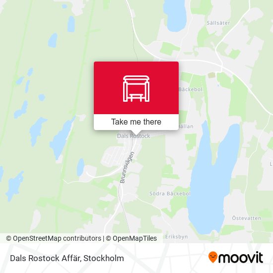 Dals Rostock Affär map