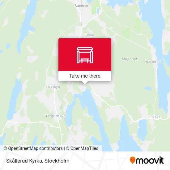 Skållerud Kyrka map