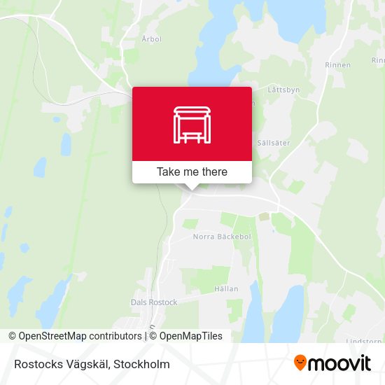 Rostocks Vägskäl map