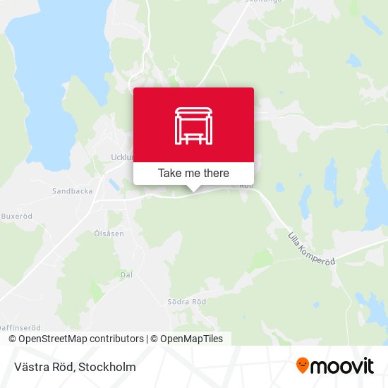 Västra Röd map