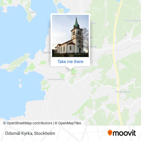 Ödsmål Kyrka map