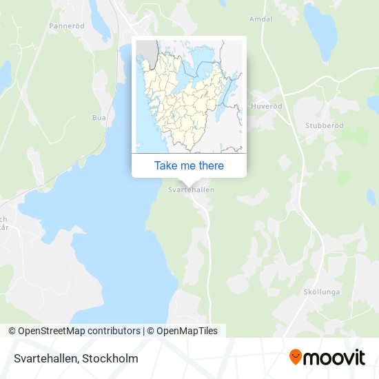 Svartehallen map