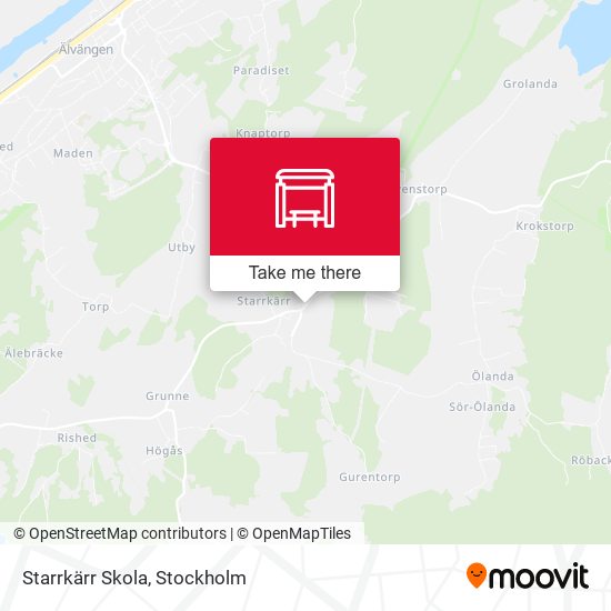 Starrkärr Skola map