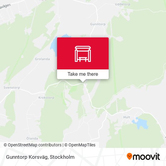 Gunntorp Korsväg map