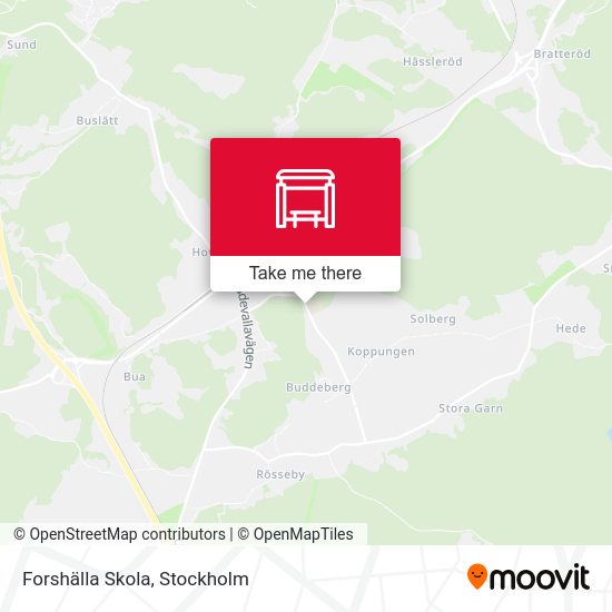 Forshälla Skola map
