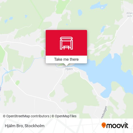 Hjälm Bro map