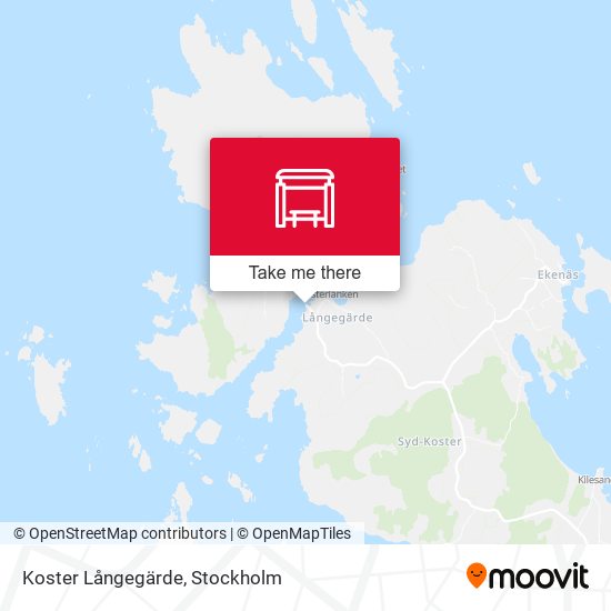 Koster Långegärde map