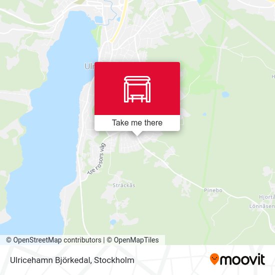 Ulricehamn Björkedal map
