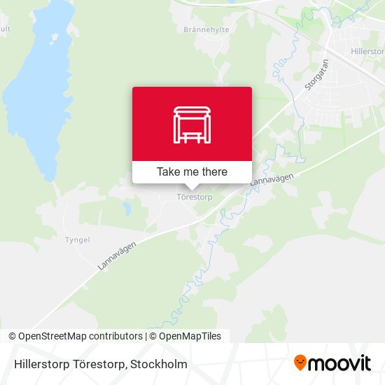 Hillerstorp Törestorp map