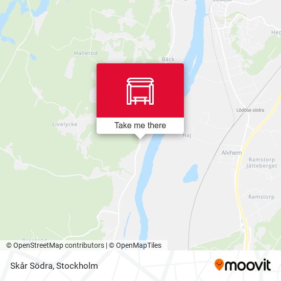 Skår Södra map