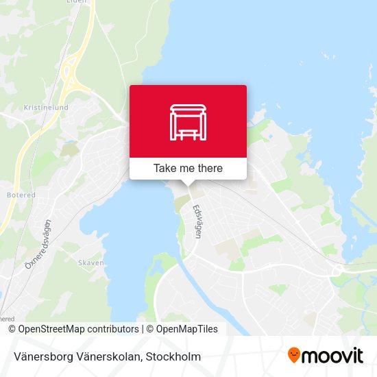 Vänersborg Vänerskolan map