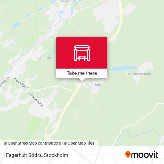 Fagerhult Södra map