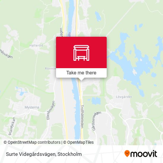 Surte Videgårdsvägen map