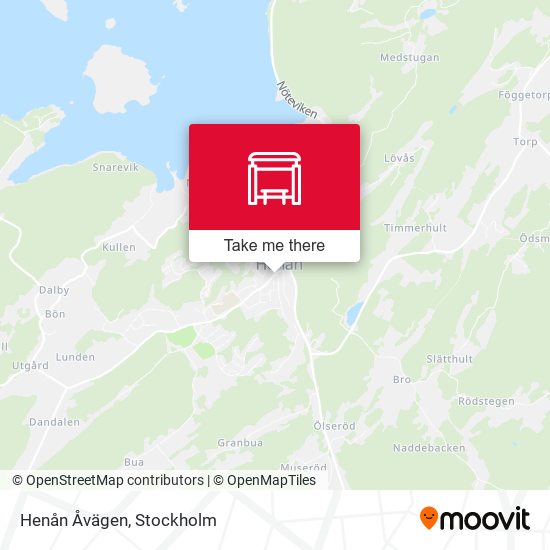 Henån Åvägen map