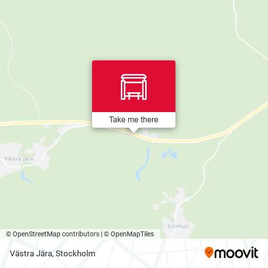 Västra Jära map