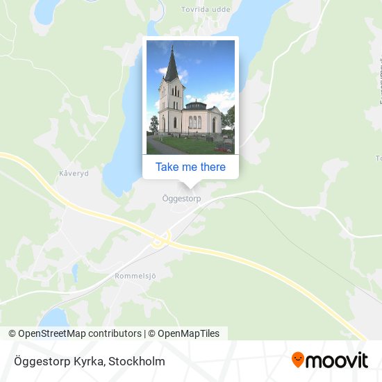 Öggestorp Kyrka map