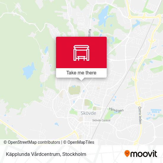 Käpplunda Vårdcentrum map