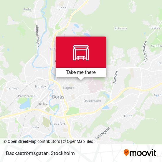 Bäckaströmsgatan map