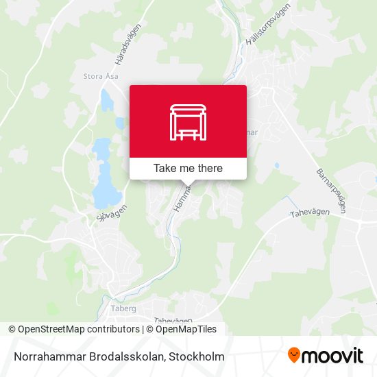 Norrahammar Brodalsskolan map