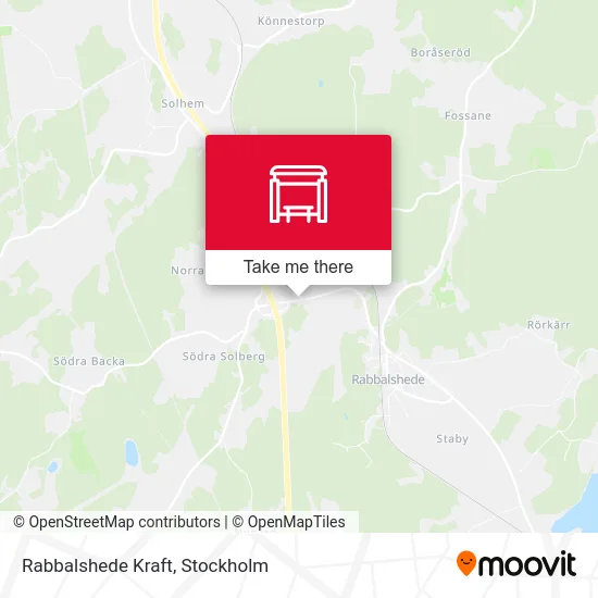 Rabbalshede Kraft map