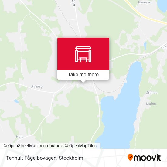 Tenhult Fågelbovägen map