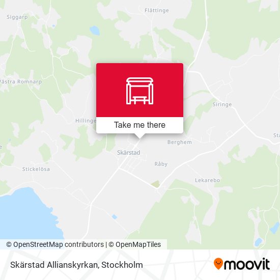 Skärstad Allianskyrkan map
