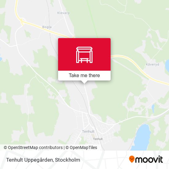 Tenhult Uppegården map