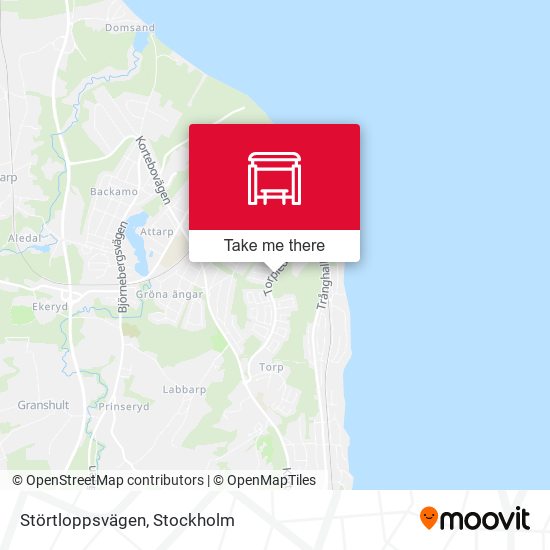 Störtloppsvägen map
