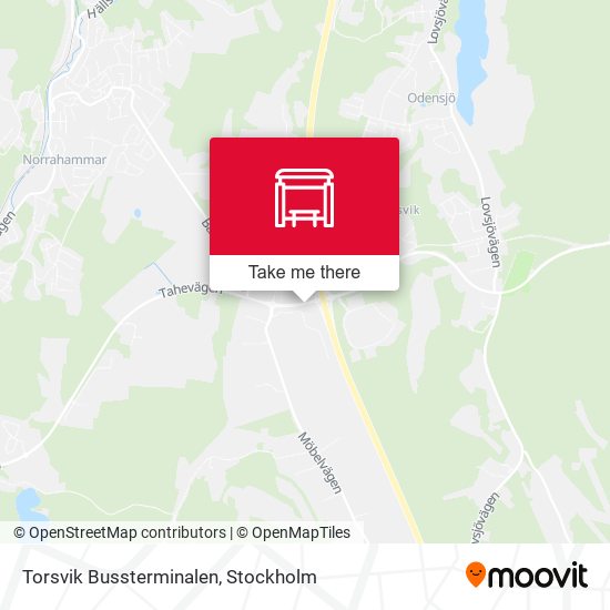 Torsvik Bussterminalen map