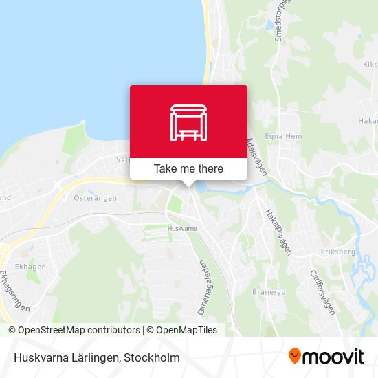 Huskvarna Lärlingen map