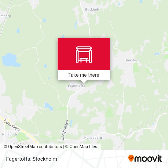 Fagertofta map