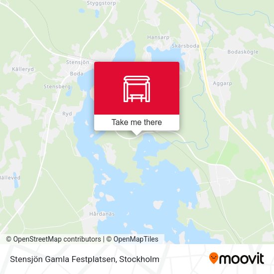 Stensjön Gamla Festplatsen map