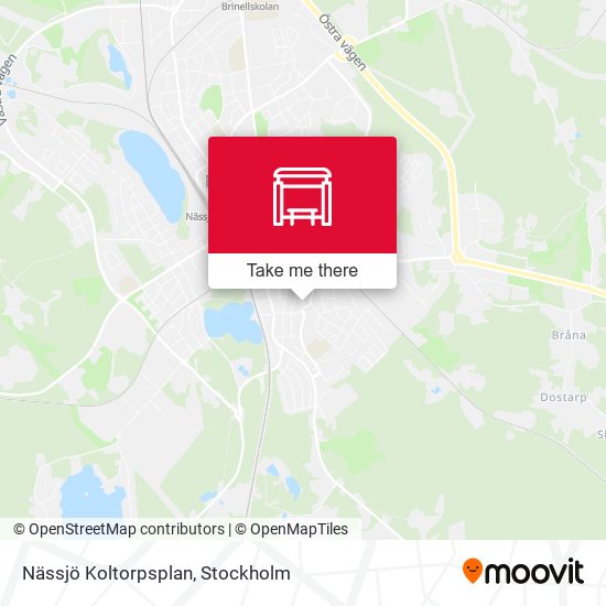 Nässjö Koltorpsplan map