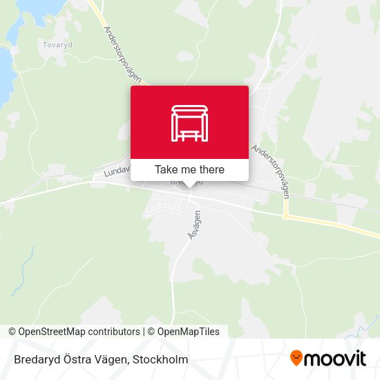 Bredaryd Östra Vägen map