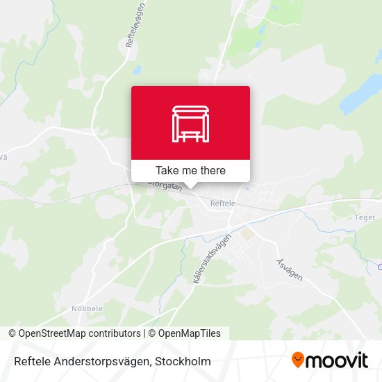 Reftele Anderstorpsvägen map