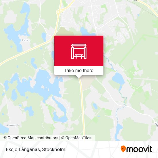 Eksjö Långanäs map