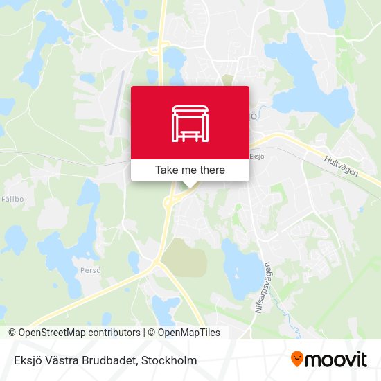 Eksjö Västra Brudbadet map