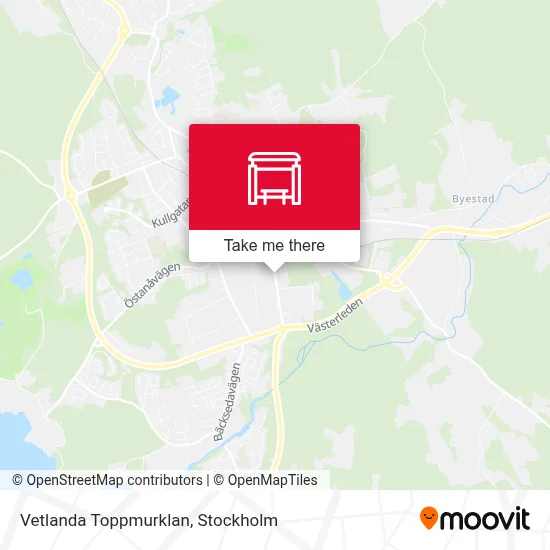 Vetlanda Toppmurklan map