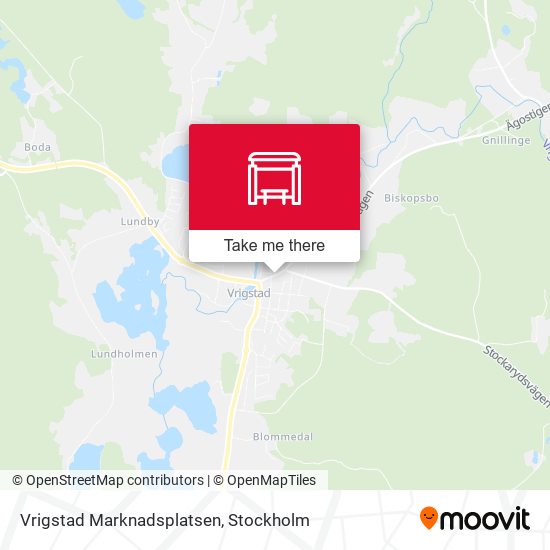 Vrigstad Marknadsplatsen map