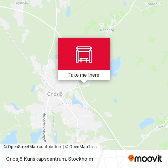 Gnosjö Kunskapscentrum map
