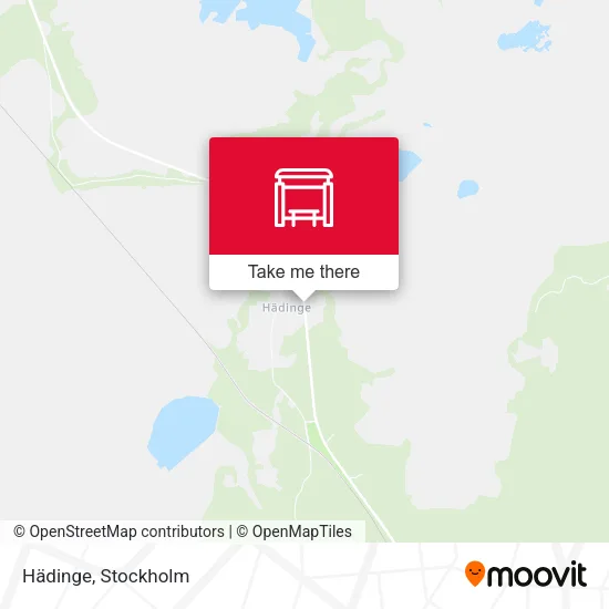 Hädinge map