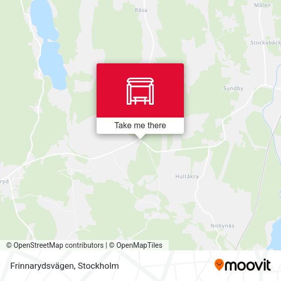 Frinnarydsvägen map