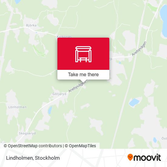 Lindholmen map